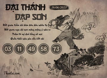ĐẠI THÁNH ĐẠP SƠN 19/06/2023