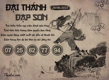 ĐẠI THÁNH ĐẠP SƠN 20/06/2023