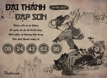 ĐẠI THÁNH ĐẠP SƠN 24/06/2023