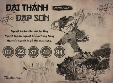 ĐẠI THÁNH ĐẠP SƠN 28/06/2023