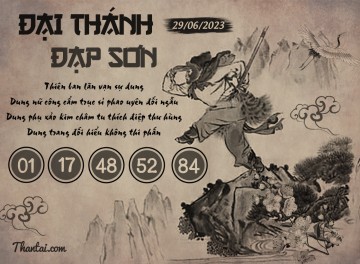 ĐẠI THÁNH ĐẠP SƠN 29/06/2023