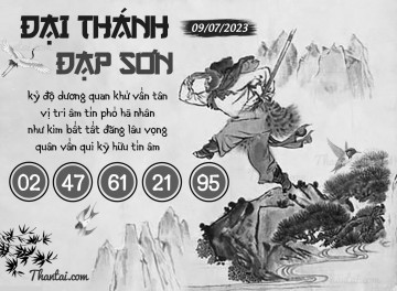 ĐẠI THÁNH ĐẠP SƠN 09/07/2023