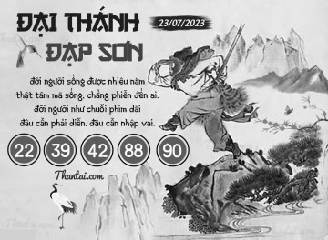 ĐẠI THÁNH ĐẠP SƠN 23/07/2023
