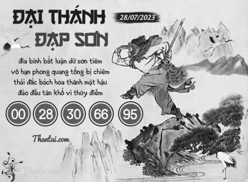 ĐẠI THÁNH ĐẠP SƠN 28/07/2023