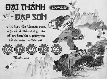 ĐẠI THÁNH ĐẠP SƠN 31/07/2023