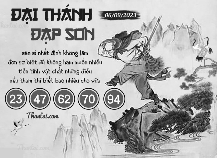ĐẠI THÁNH ĐẠP SƠN 01/09/2023