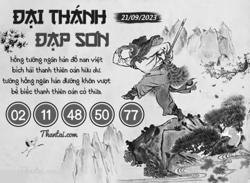 ĐẠI THÁNH ĐẠP SƠN 21/09/2023