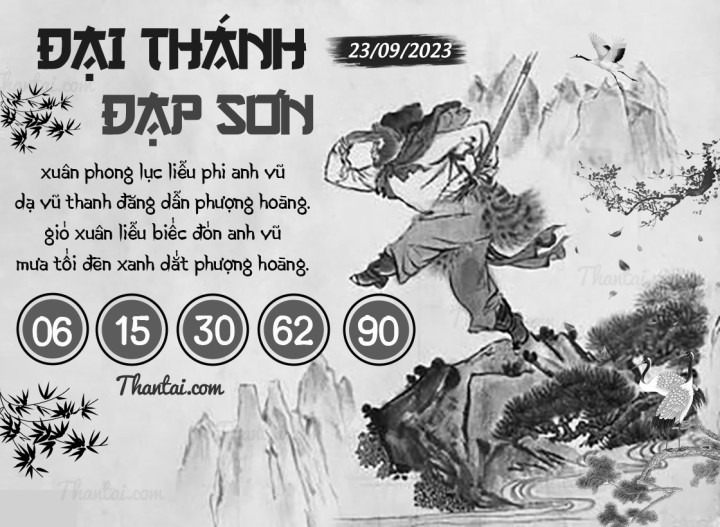 ĐẠI THÁNH ĐẠP SƠN 08/09/2023
