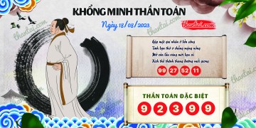 Khổng Minh Thần Toán 18/08/2023