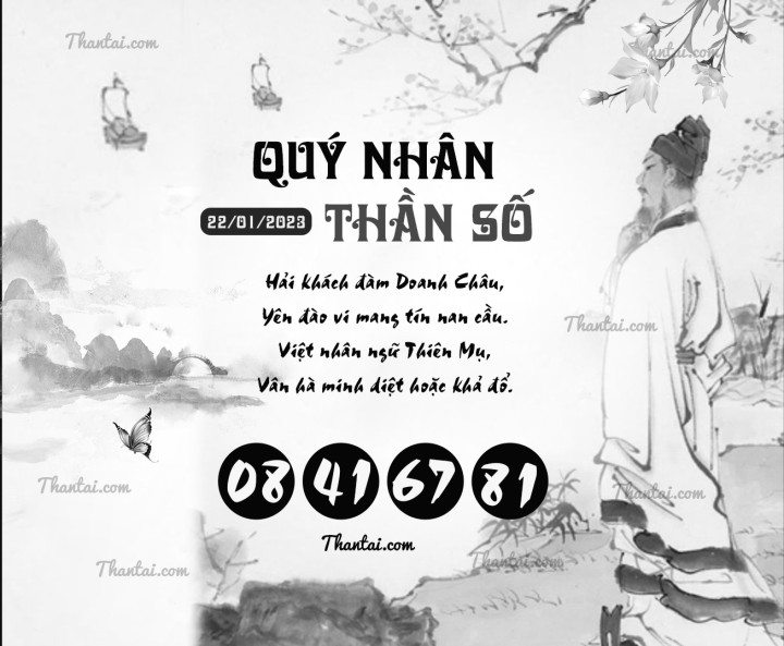 QUÝ NHÂN THẦN SỐ 07/01/2023