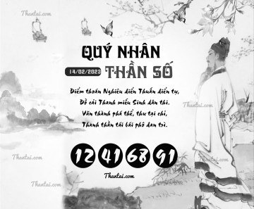 QUÝ NHÂN THẦN SỐ 14/02/2023