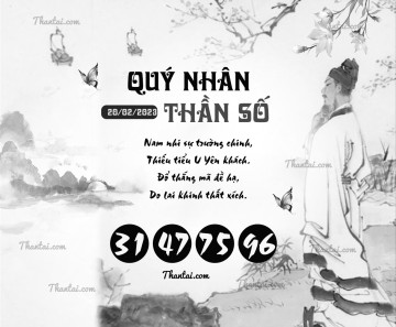 QUÝ NHÂN THẦN SỐ 20/02/2023