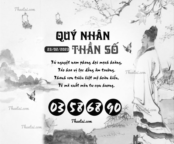 QUÝ NHÂN THẦN SỐ 08/02/2023