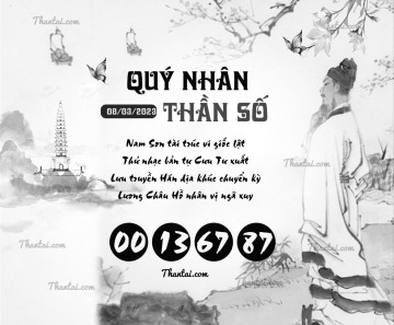 QUÝ NHÂN THẦN SỐ 08/03/2023