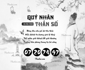 QUÝ NHÂN THẦN SỐ 10/03/2023