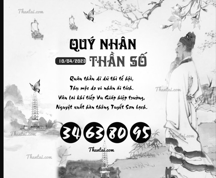 QUÝ NHÂN THẦN SỐ 26/03/2023