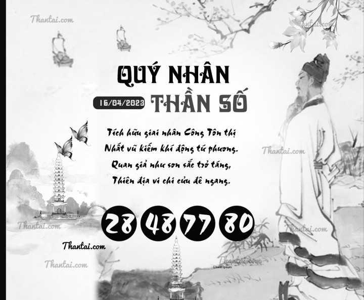 QUÝ NHÂN THẦN SỐ 01/04/2023