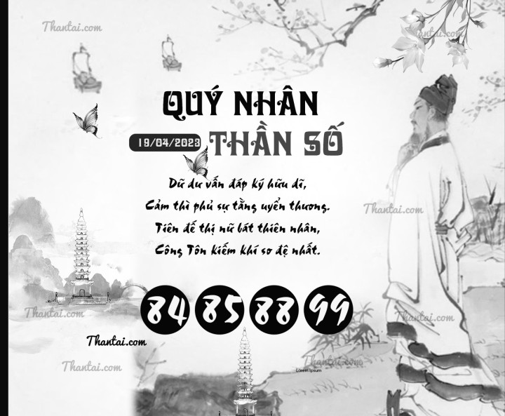 QUÝ NHÂN THẦN SỐ 04/04/2023