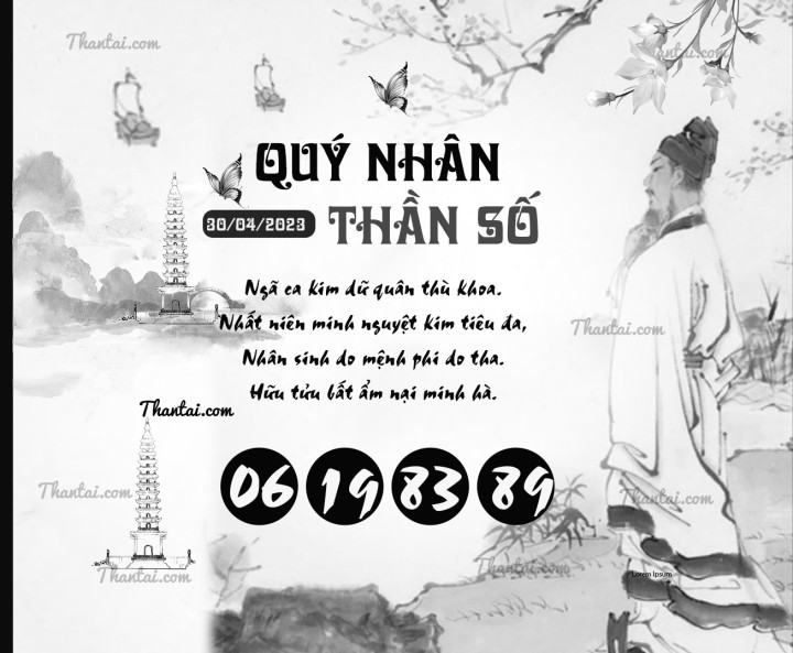 QUÝ NHÂN THẦN SỐ 15/04/2023