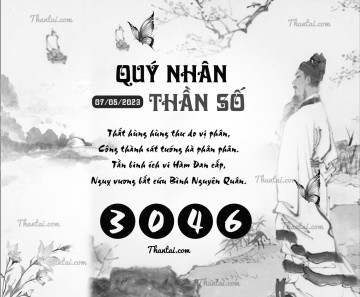 QUÝ NHÂN THẦN SỐ 07/05/2023