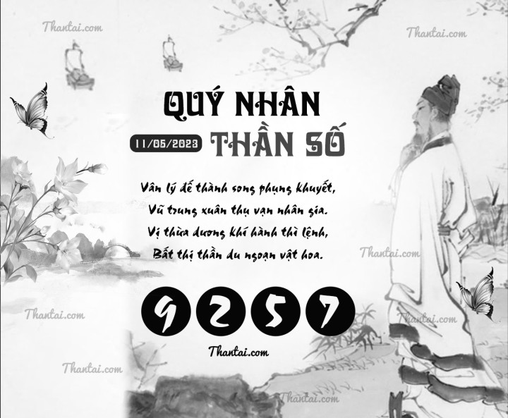 QUÝ NHÂN THẦN SỐ 26/04/2023
