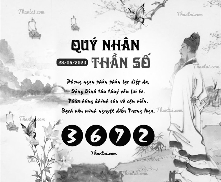 QUÝ NHÂN THẦN SỐ 13/05/2023