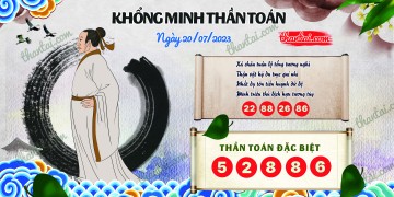 Khổng Minh Thần Toán 20/07/2023