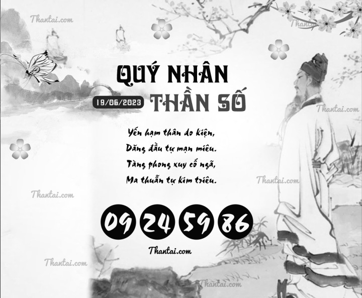 QUÝ NHÂN THẦN SỐ 04/06/2023