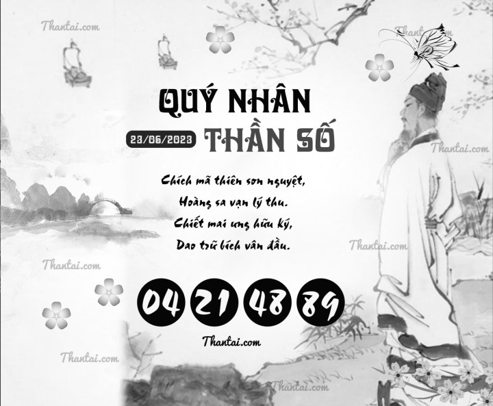 QUÝ NHÂN THẦN SỐ 08/06/2023