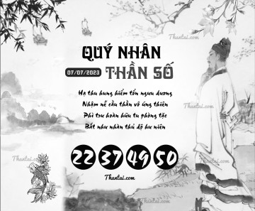 QUÝ NHÂN THẦN SỐ 07/07/2023