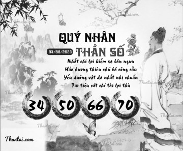 QUÝ NHÂN THẦN SỐ 04/08/2023