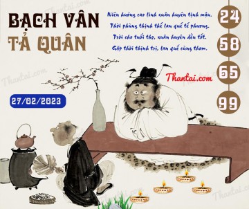 Bạch Vân Tả Quân 27/02/2023