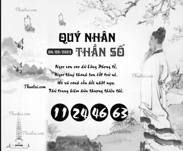 QUÝ NHÂN THẦN SỐ 04/09/2023