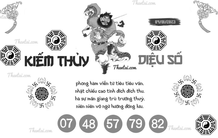 KIẾM THỦY DIỆU SỐ 01/01/2023