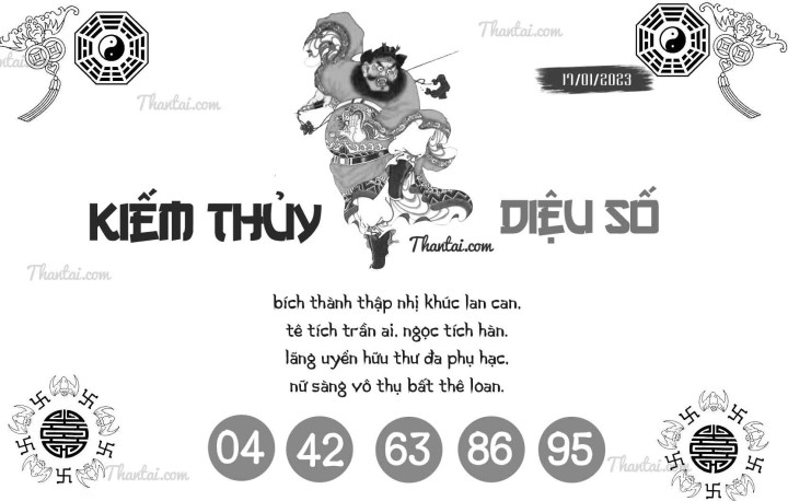 KIẾM THỦY DIỆU SỐ 02/01/2023