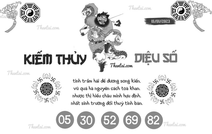KIẾM THỦY DIỆU SỐ 03/01/2023