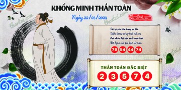 Khổng Minh Thần Toán 22/05/2023