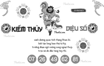 KIẾM THỦY DIỆU SỐ 22/01/2023