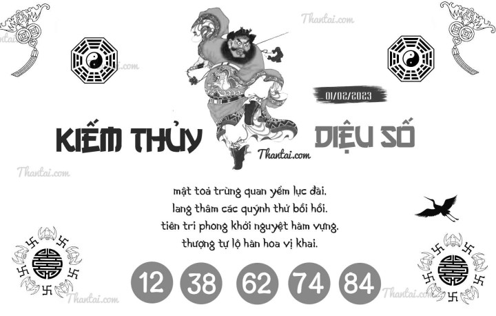 KIẾM THỦY DIỆU SỐ 17/01/2023
