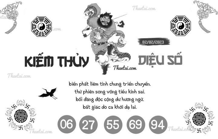 KIẾM THỦY DIỆU SỐ 18/01/2023