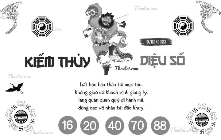 KIẾM THỦY DIỆU SỐ 26/01/2023