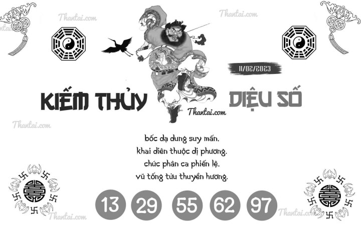 KIẾM THỦY DIỆU SỐ 27/01/2023