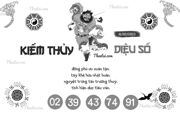 KIẾM THỦY DIỆU SỐ 01/02/2023