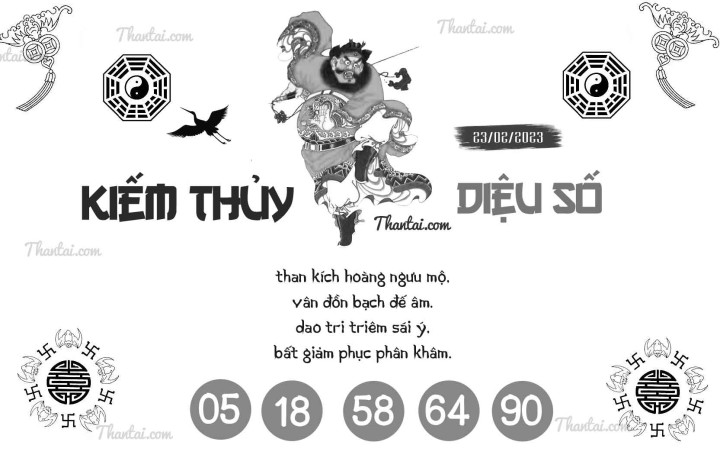 KIẾM THỦY DIỆU SỐ 08/02/2023