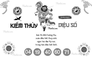 KIẾM THỦY DIỆU SỐ 26/02/2023