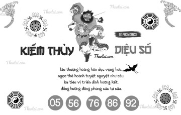 KIẾM THỦY DIỆU SỐ 03/03/2023