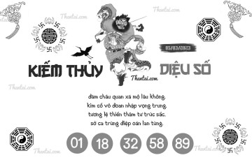 KIẾM THỦY DIỆU SỐ 05/03/2023