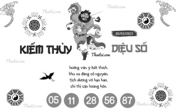 KIẾM THỦY DIỆU SỐ 08/03/2023