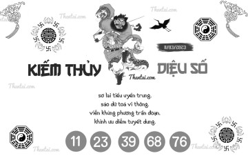 KIẾM THỦY DIỆU SỐ 11/03/2023