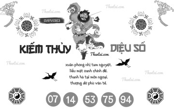 KIẾM THỦY DIỆU SỐ 21/04/2023